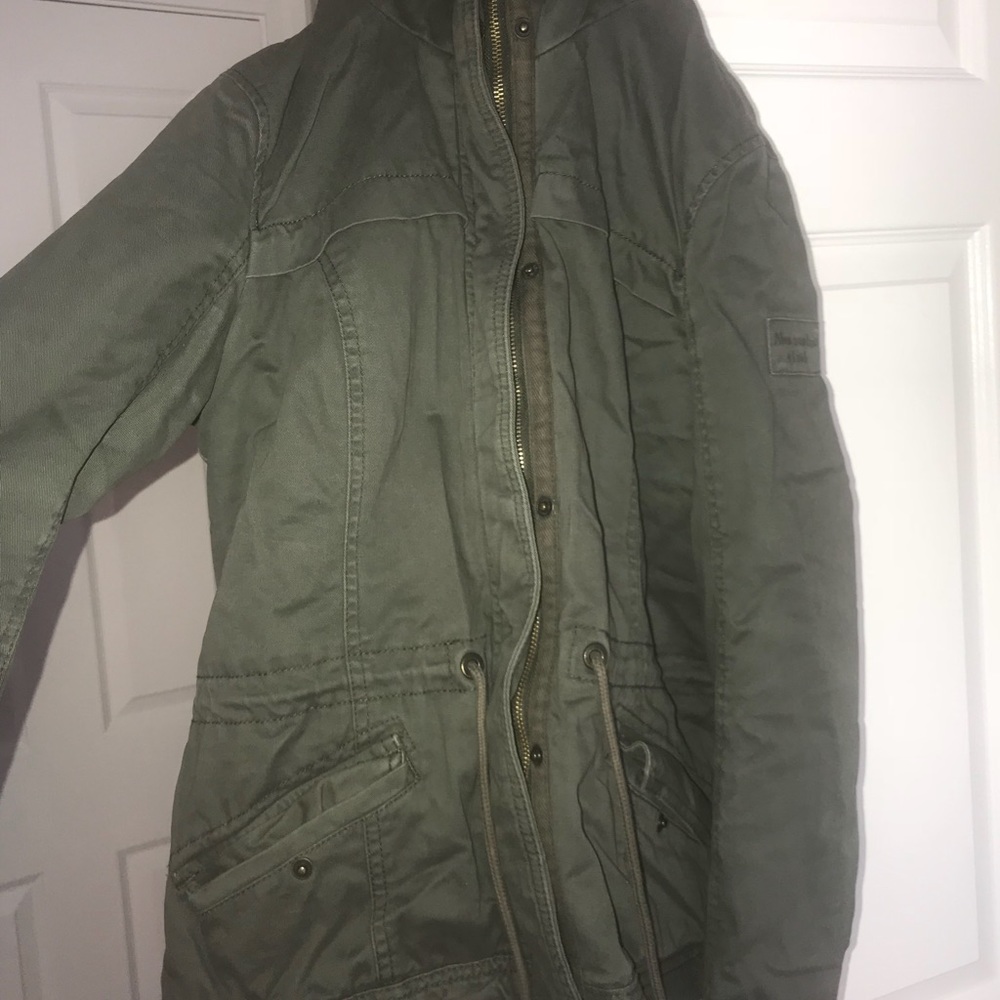 A&F Olive Green Jacket